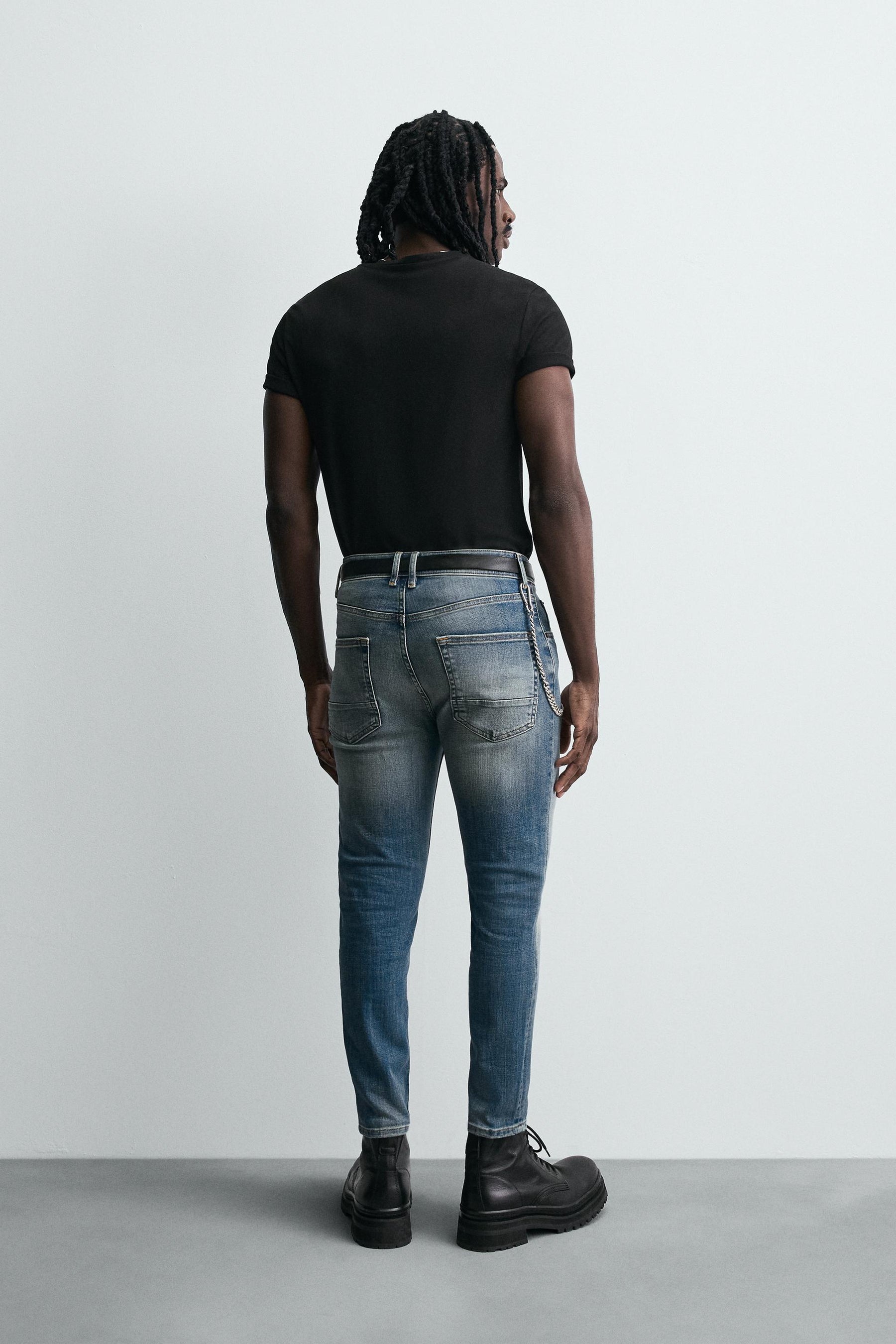 SKINNY CROPPED FIT JEANS - Image 3