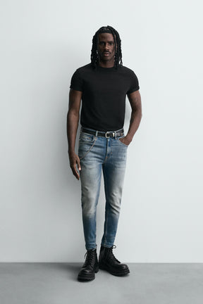 SKINNY CROPPED FIT JEANS - Image 1