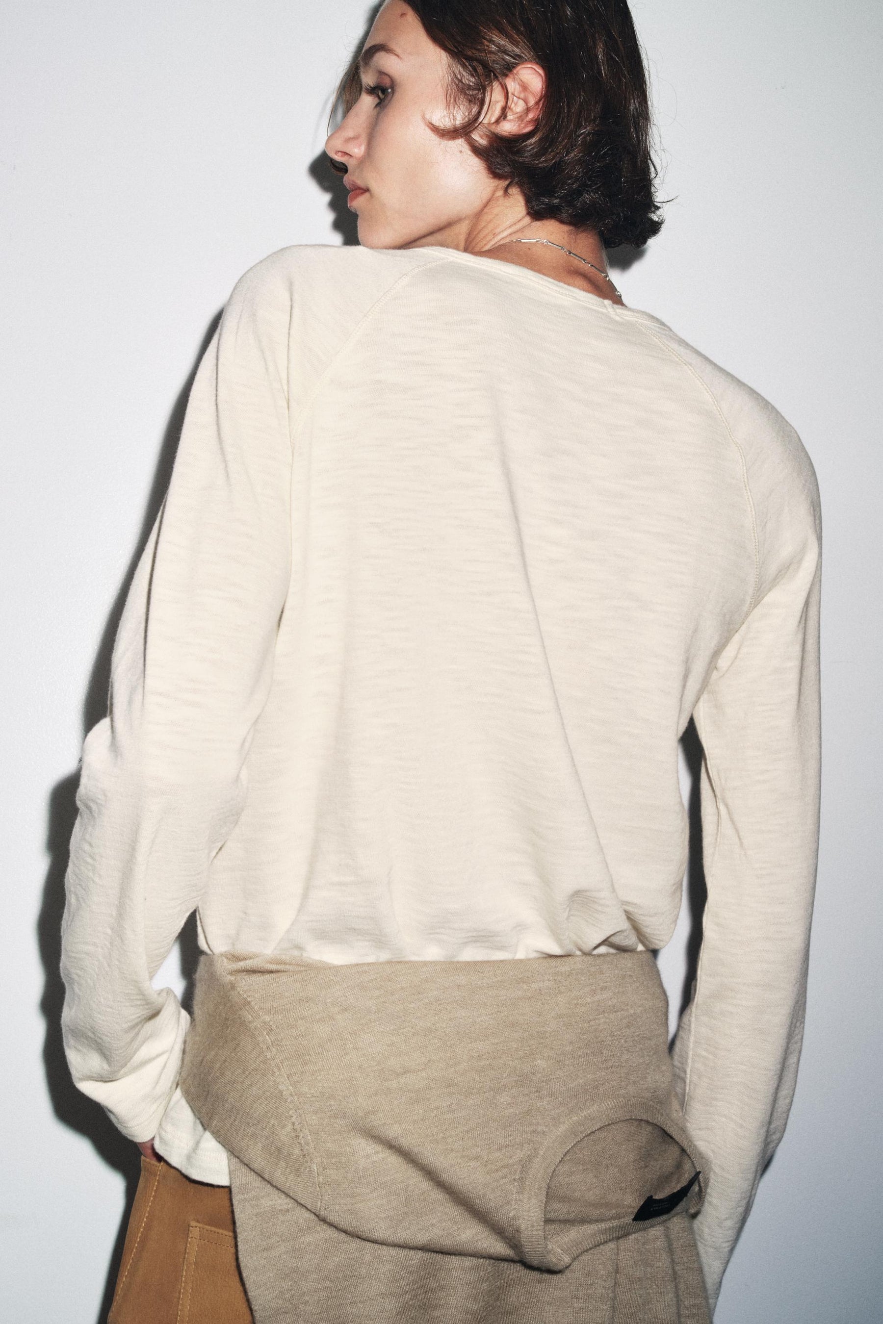 COTTON RAGLAN T-SHIRT