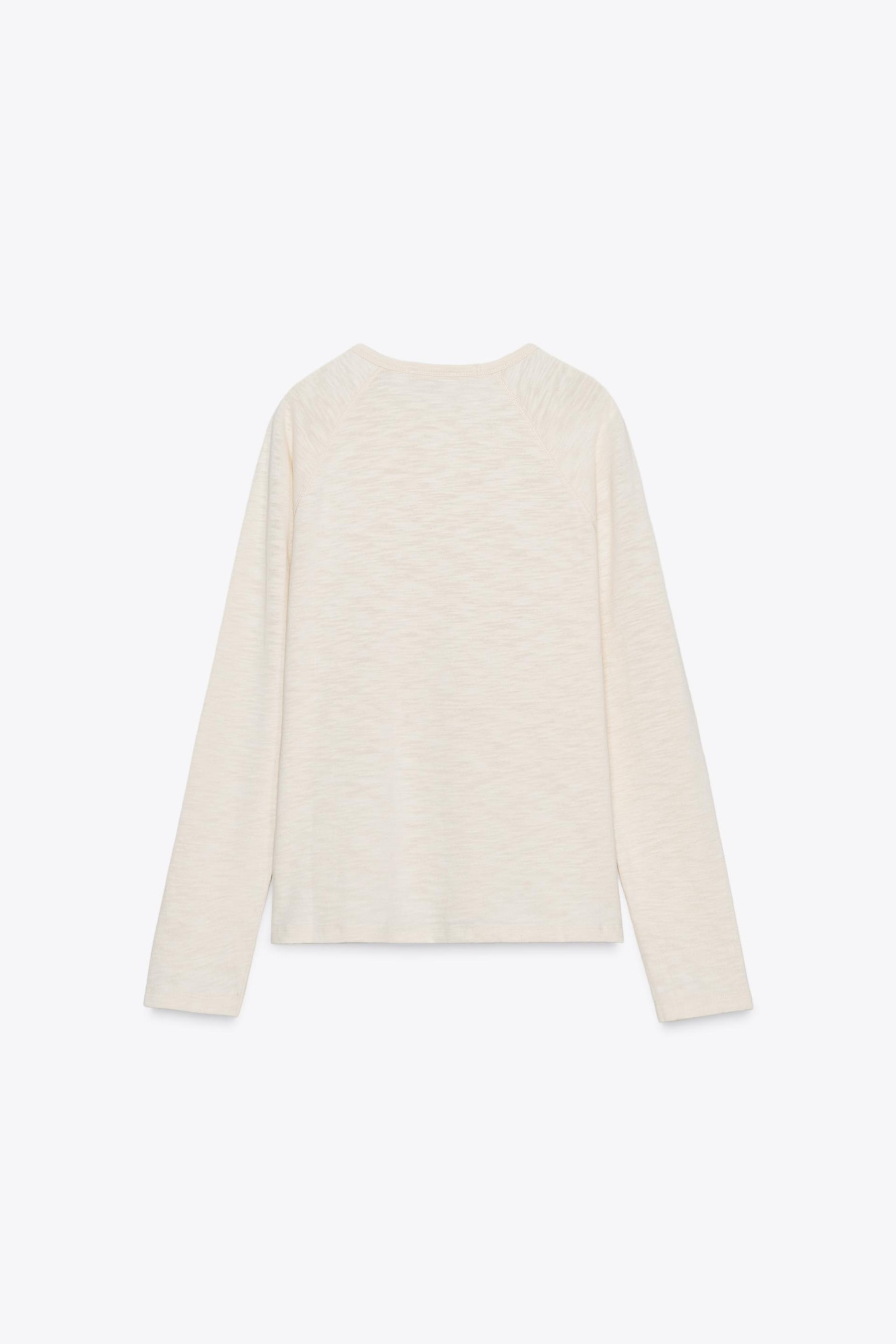 COTTON RAGLAN T-SHIRT