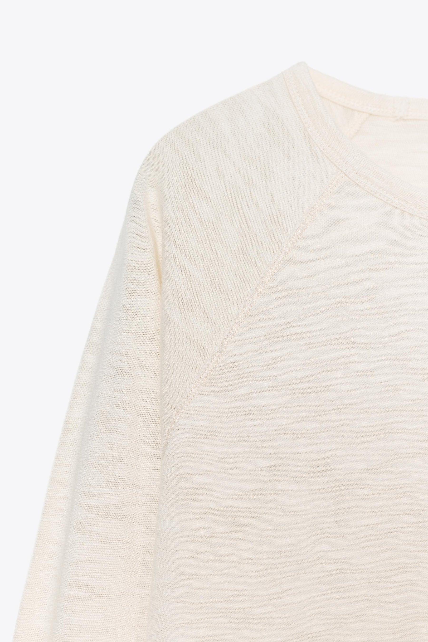 COTTON RAGLAN T-SHIRT