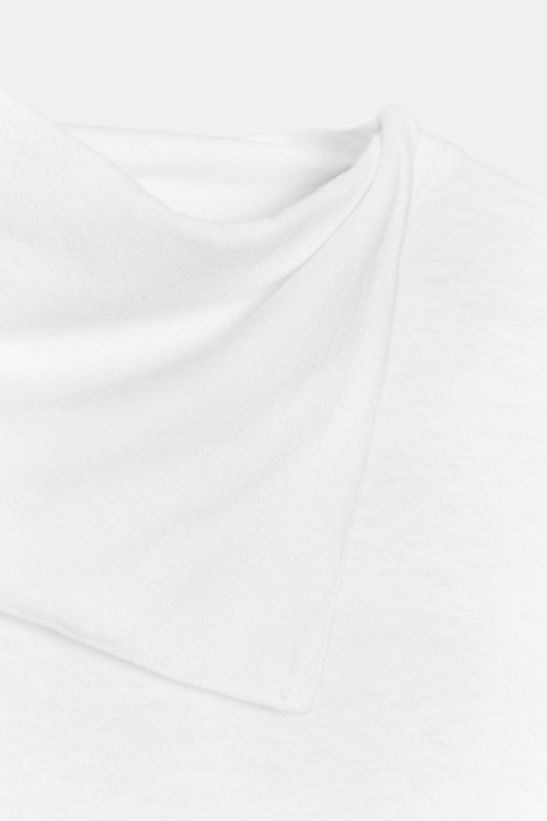 Long Sleeve Scarf Shirt