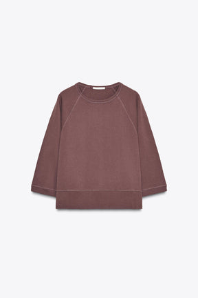 Raglan Sleeve Sweatshirt