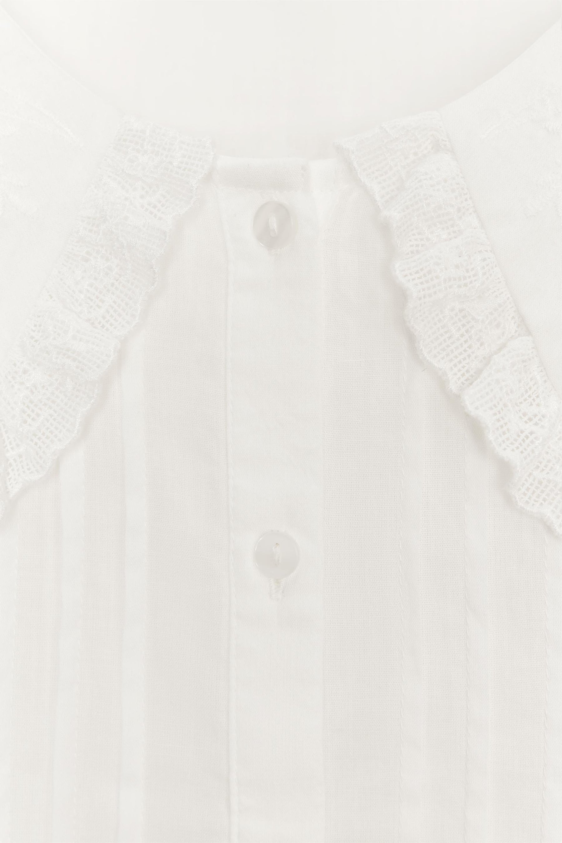 EMBROIDERED COLLAR SHIRT