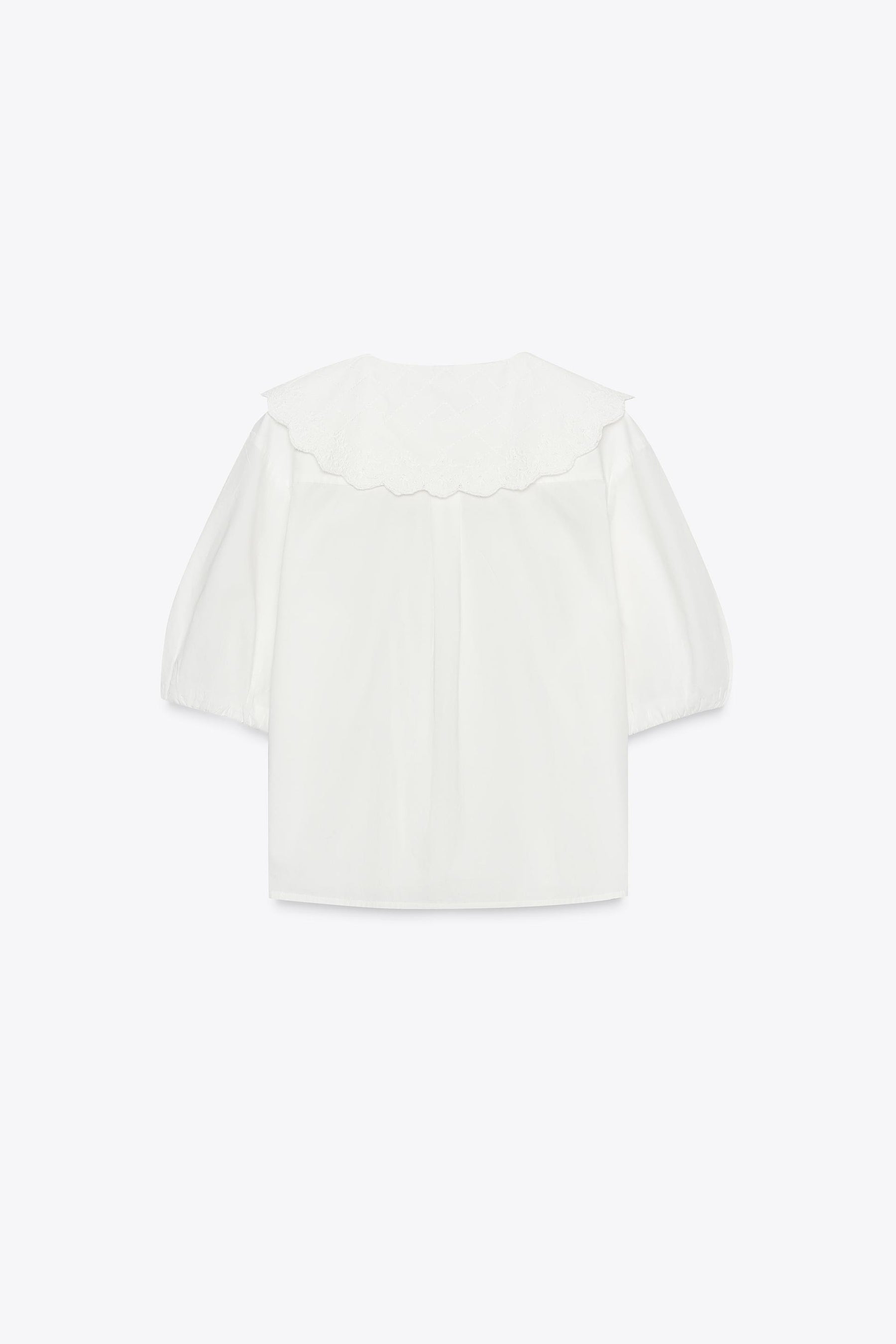 Embroidered Peter Pan Shirt