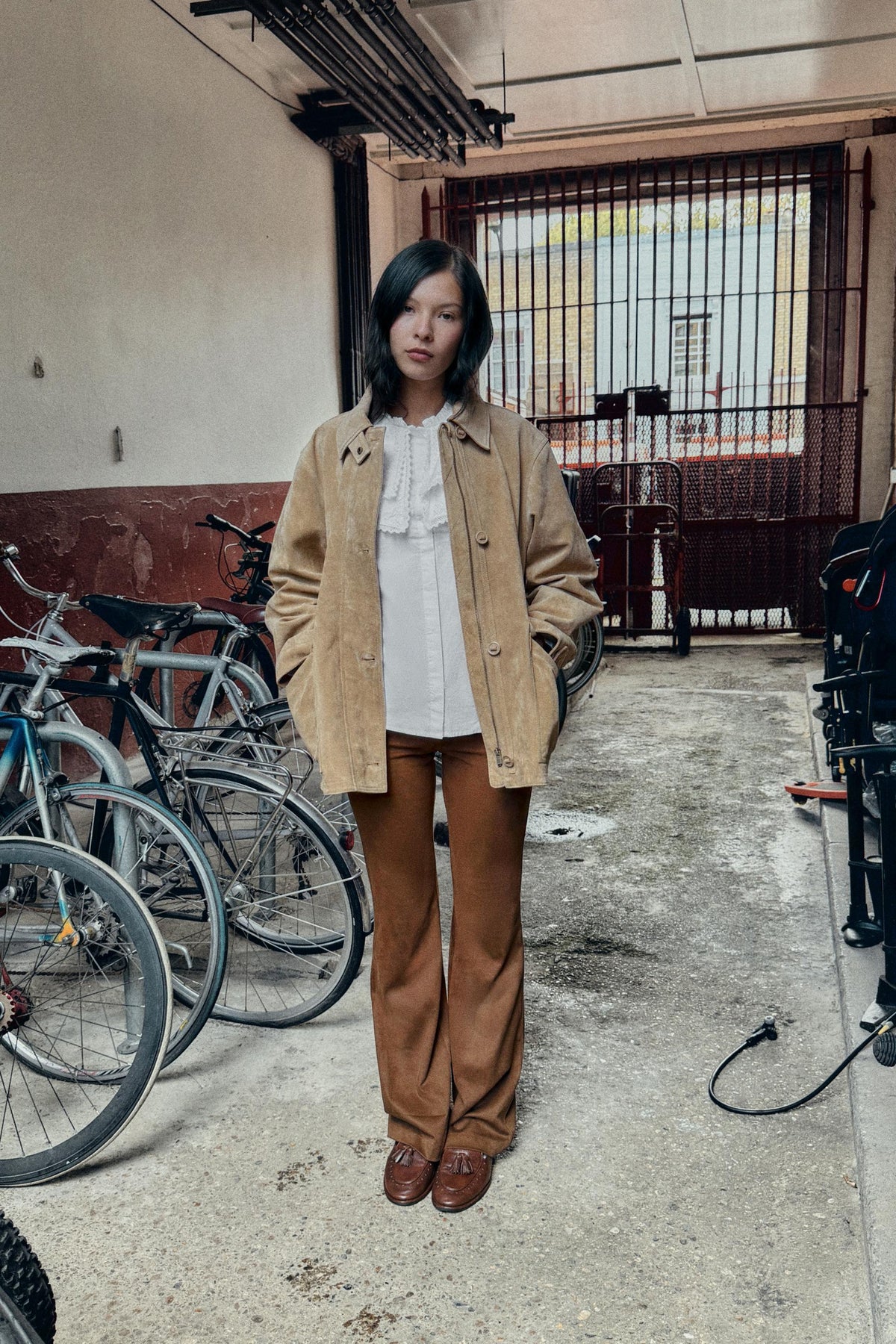 EMBROIDERED POPLIN SHIRT