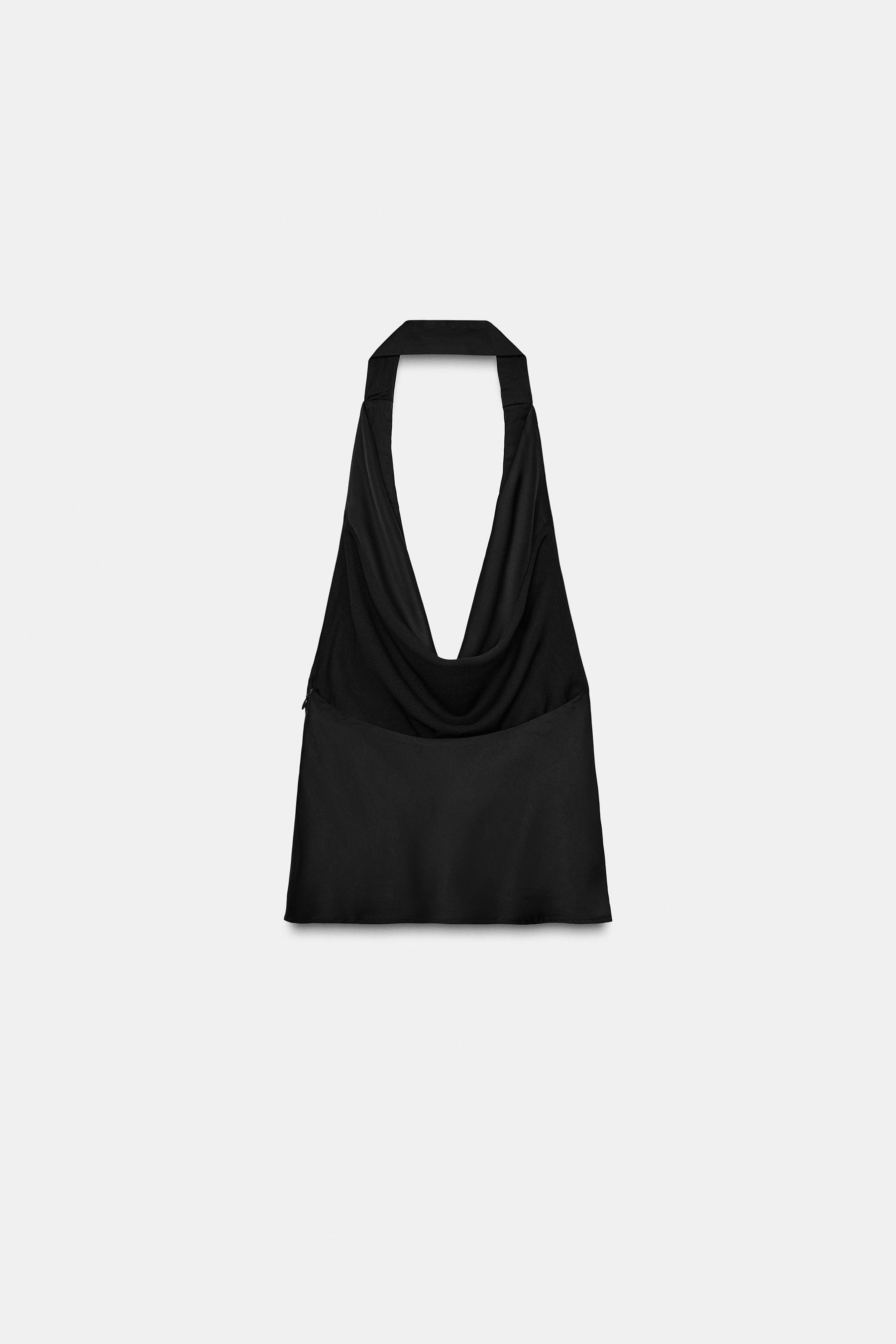 Satin Beaded Fashion Top