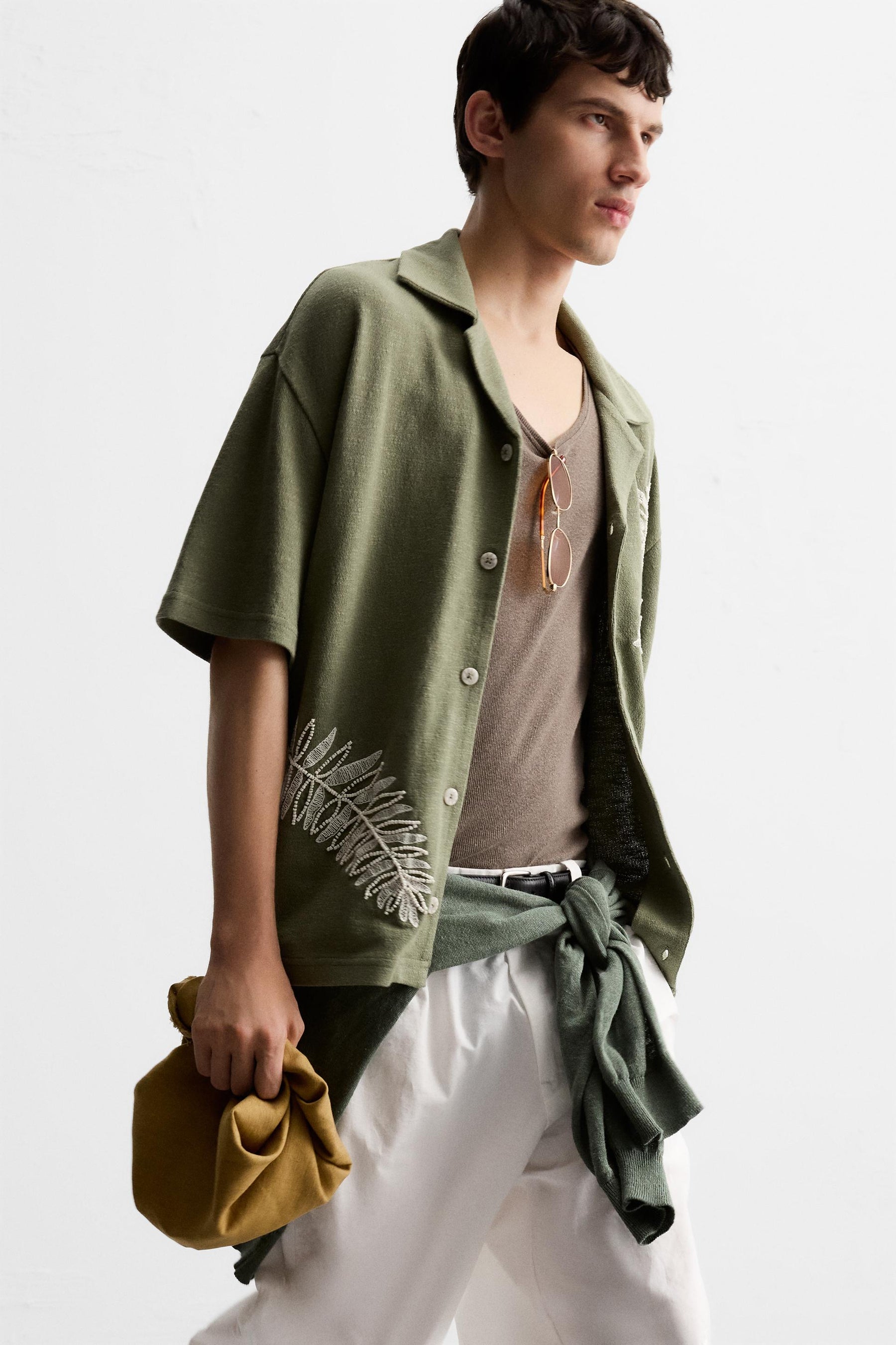 BEADED EMBROIDERY SHIRT - Image 5