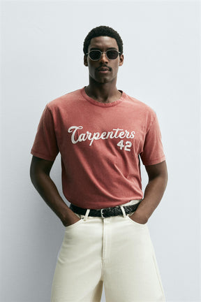 WASHED EMBROIDERED T-SHIRT - Image 2