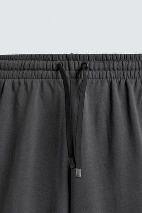 RELAXED FIT COLOUR BLOCK TROUSERS - Image 9