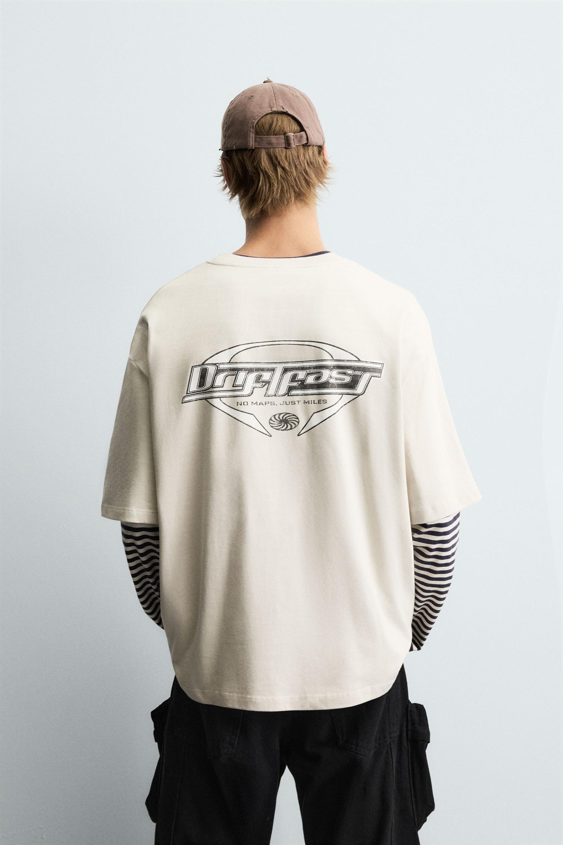 WASHED GRAPHIC T-SHIRT - Image 3
