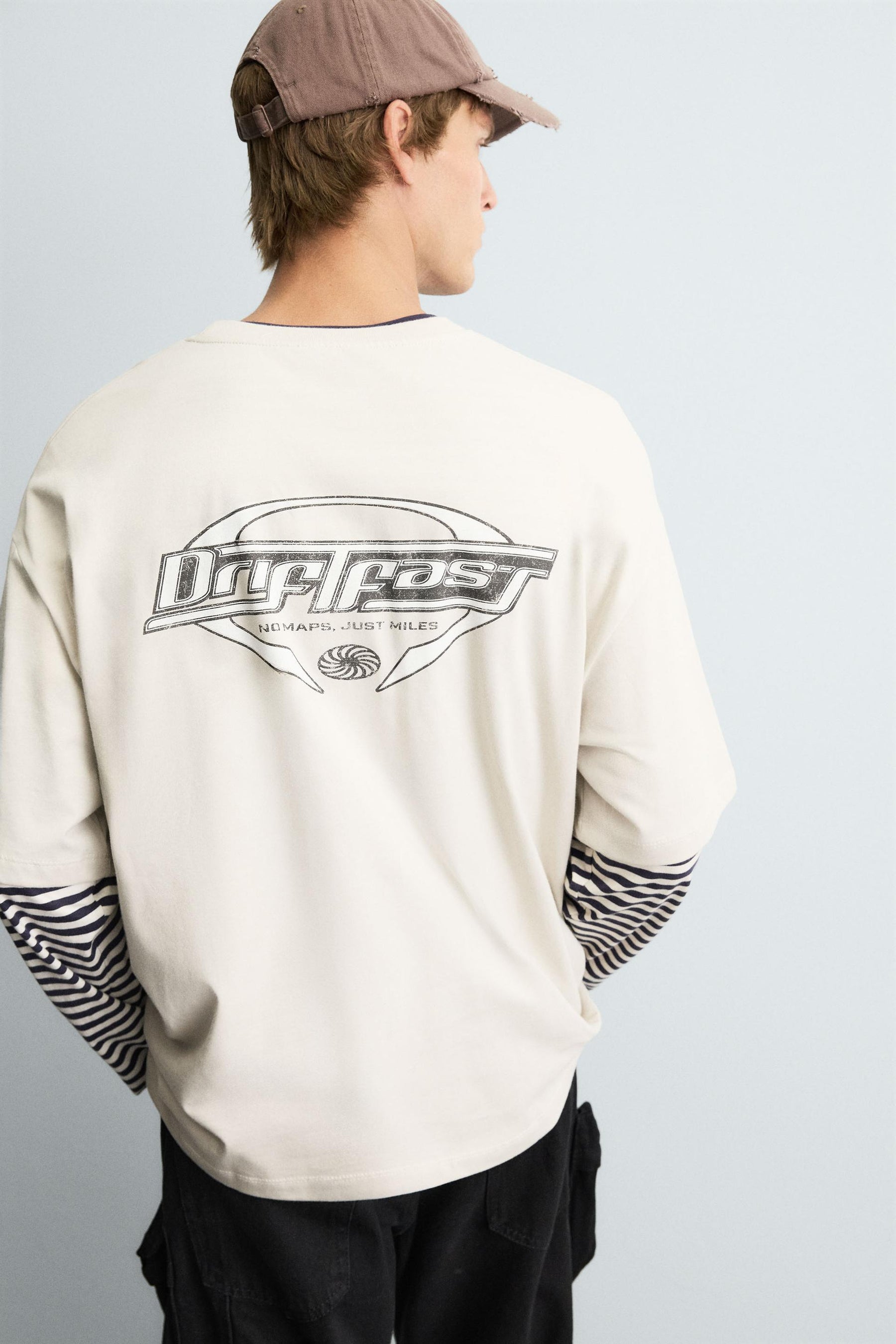 WASHED GRAPHIC T-SHIRT - Image 6