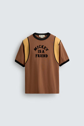 CONTRAST SLOGAN T-SHIRT HARRY LAMBERT FOR X DISNEY - Image 7