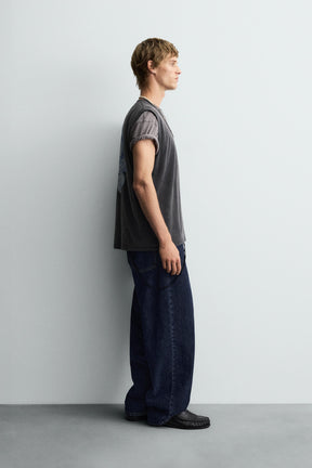 WASHED PRINT TANK TOP - Image 4