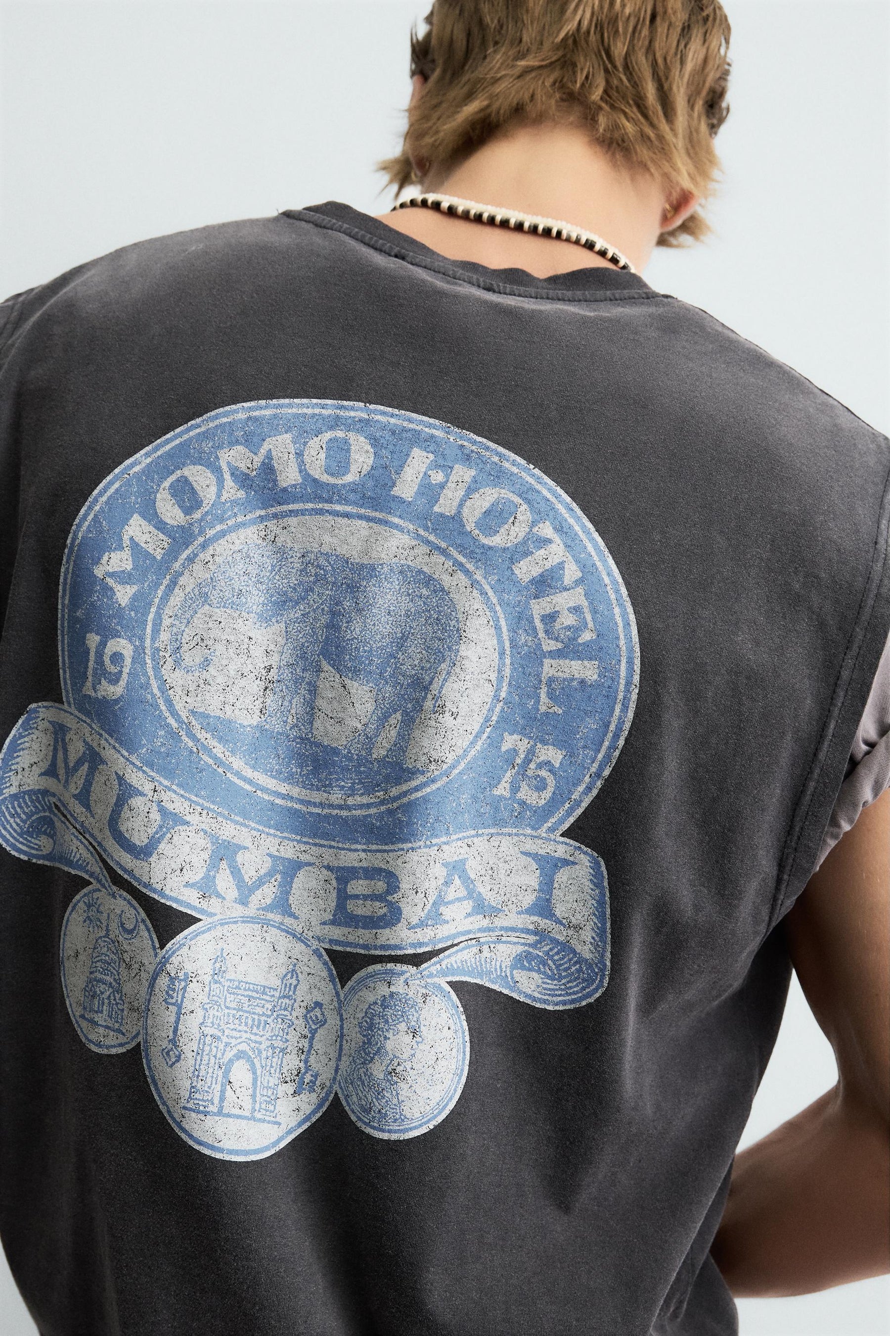 WASHED PRINT TANK TOP - Image 6