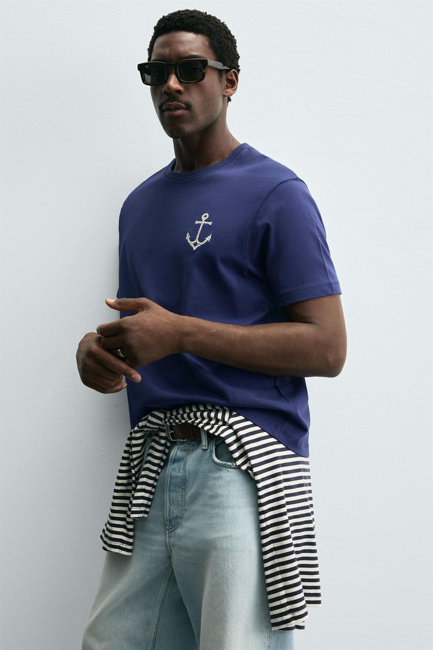 ANCHOR EMBROIDERED T-SHIRT - Image 6