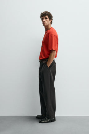 CONTRAST PRINT T-SHIRT - Image 4