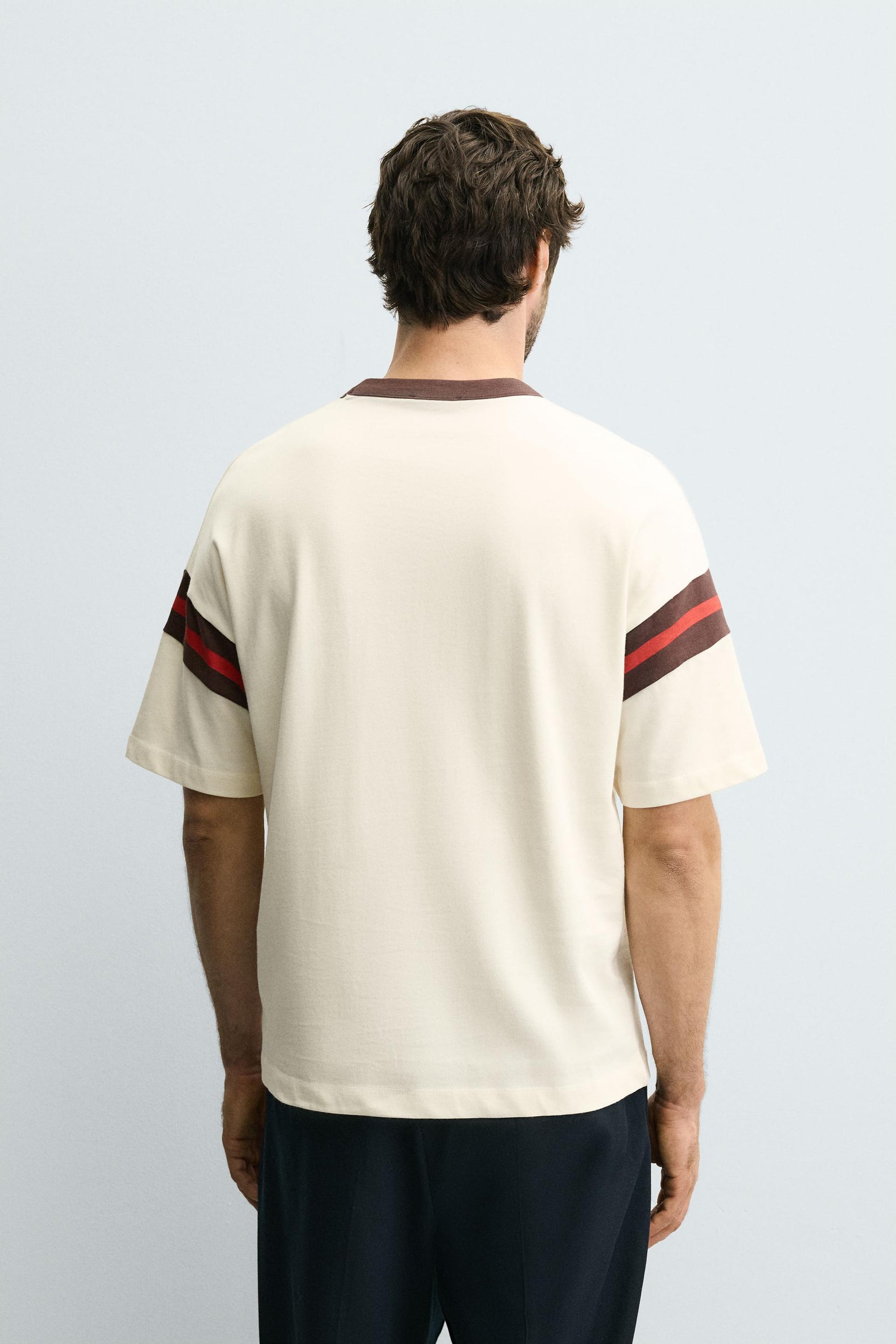 RIBBED STRIPED T-SHIRT - Image 3