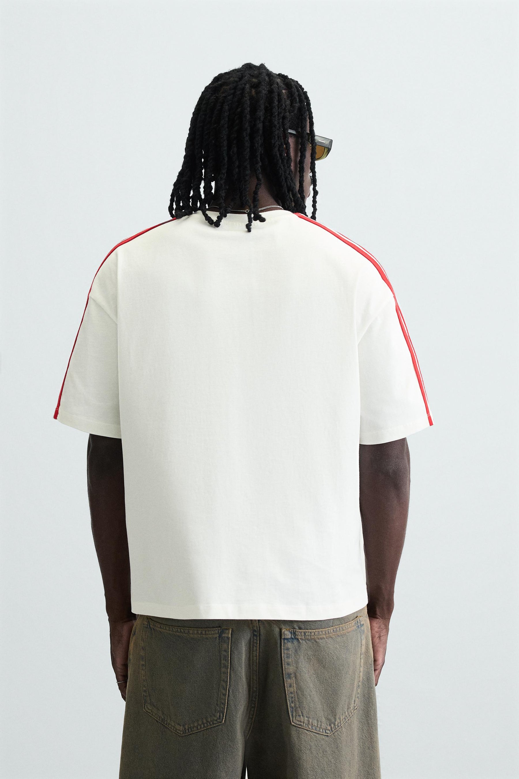 FLAG EMBROIDERED T-SHIRT - Image 3