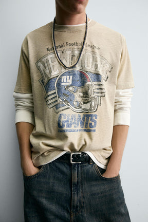 WASHED NFL NEW YORK GIANTS T-SHIRT - Image 5