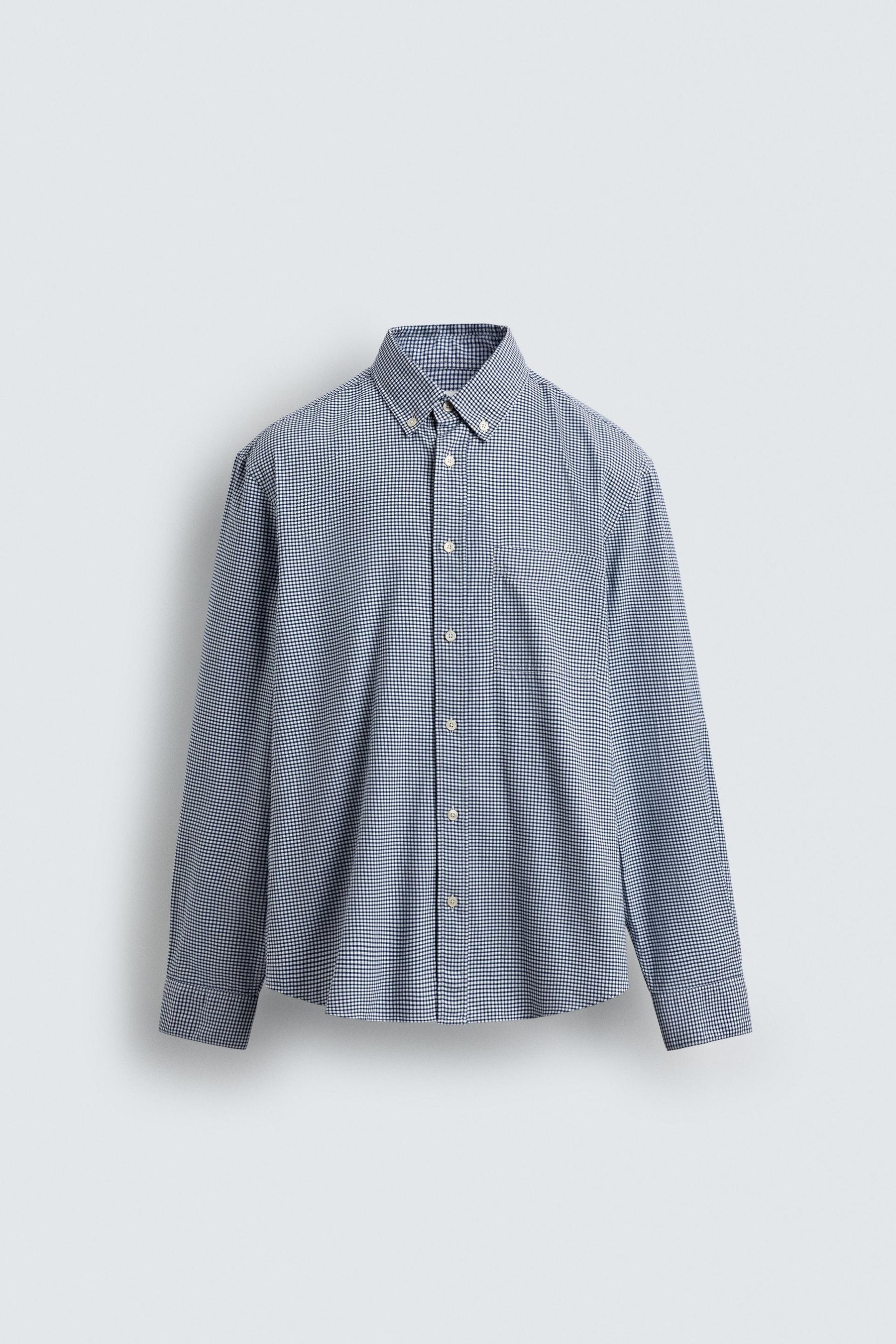TEXTURED CHECK SHIRT - Image 7