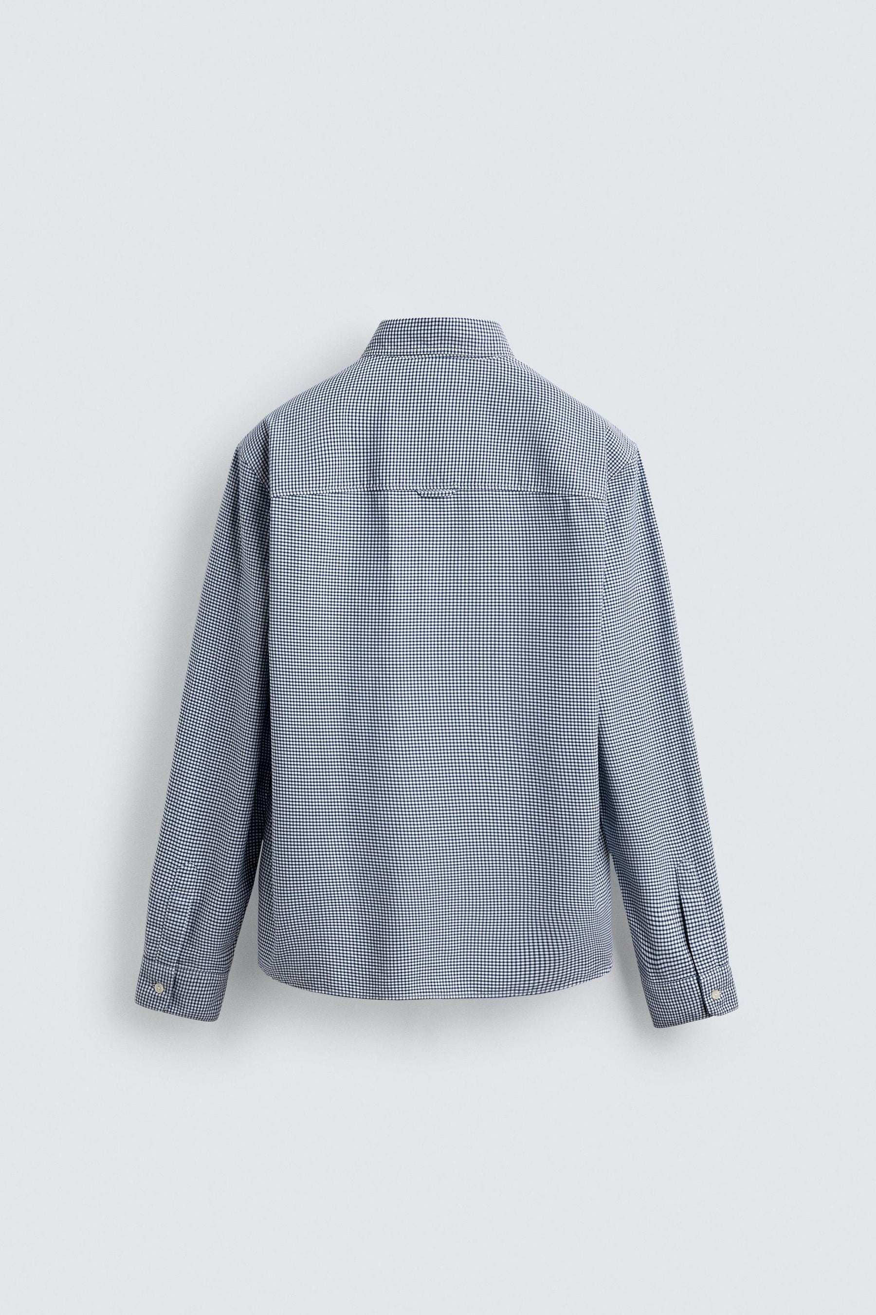 TEXTURED CHECK SHIRT - Image 8