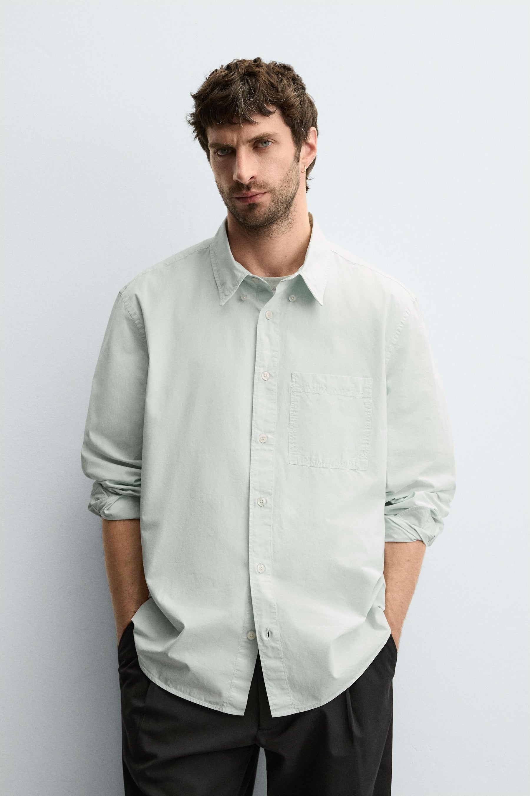 RELAXED FIT POPLIN SHIRT - Image 2