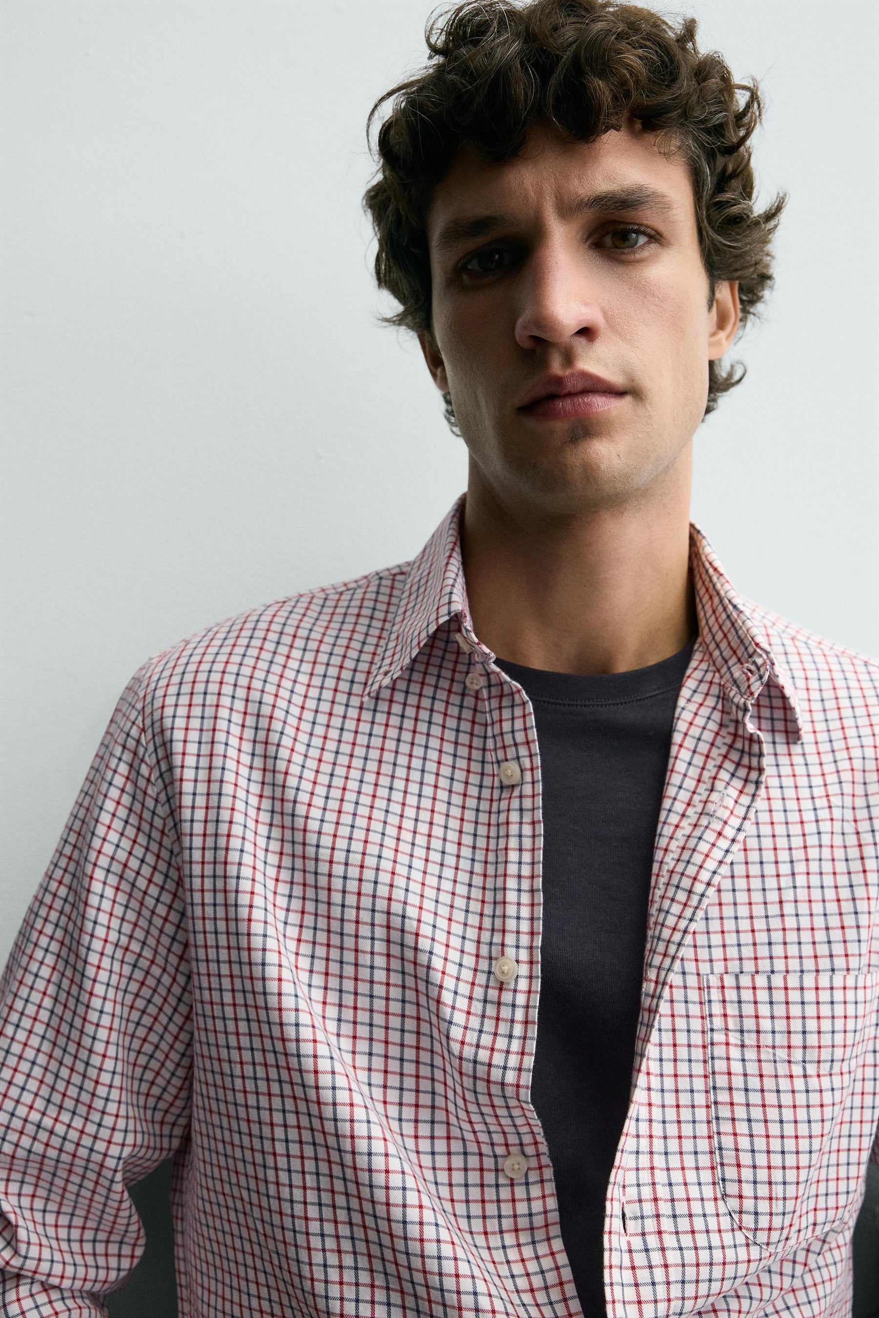 CHECK SHIRT WITH POCKET - Image 6