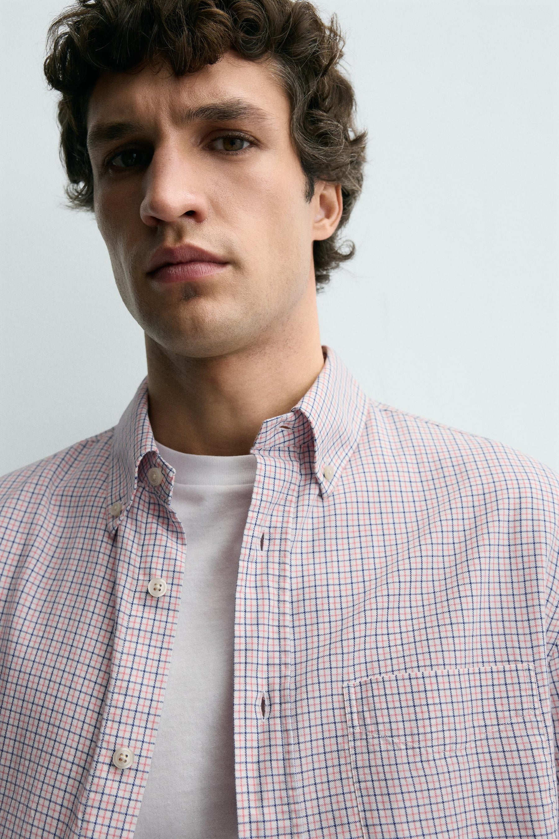 CHECK SHIRT WITH POCKET - Image 5