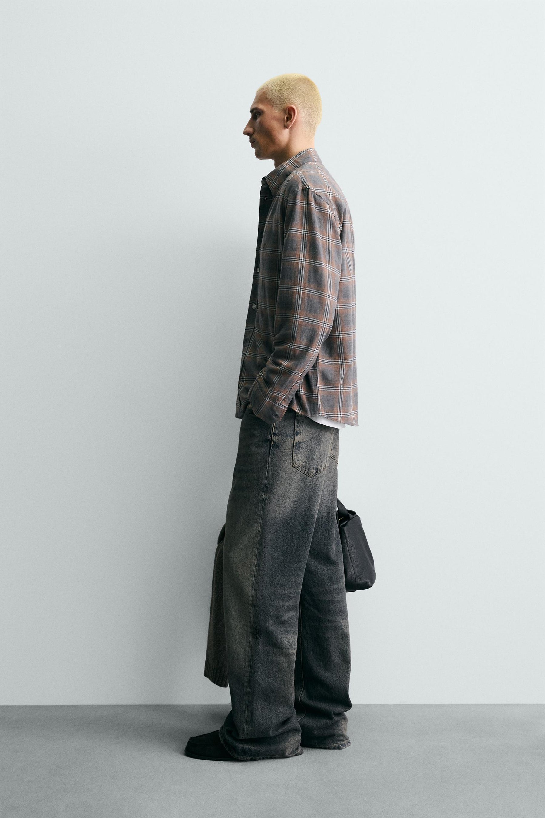 Relaxed Fit Checkered Shirt