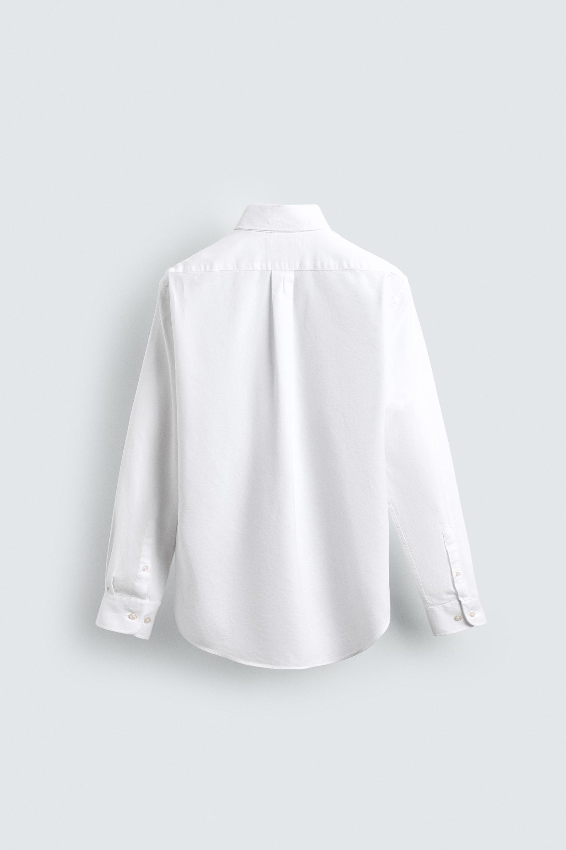 WASHED TEXTURED OXFORD SHIRT - Image 8