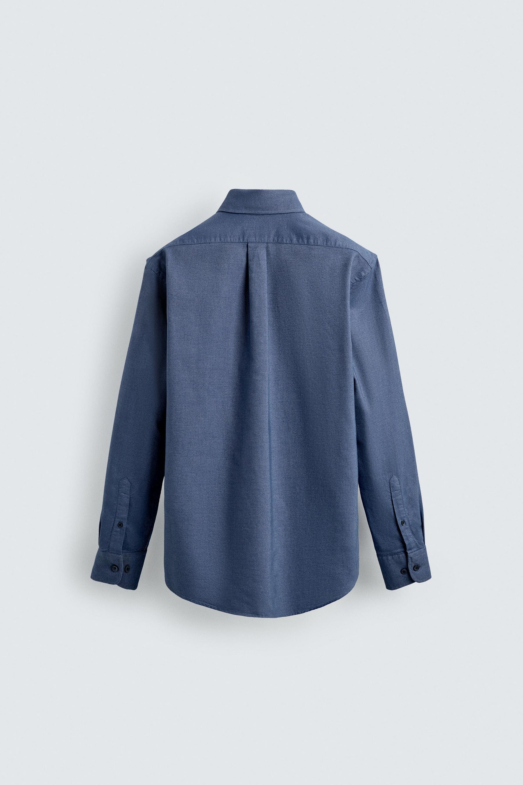 WASHED TEXTURED OXFORD SHIRT - Image 8