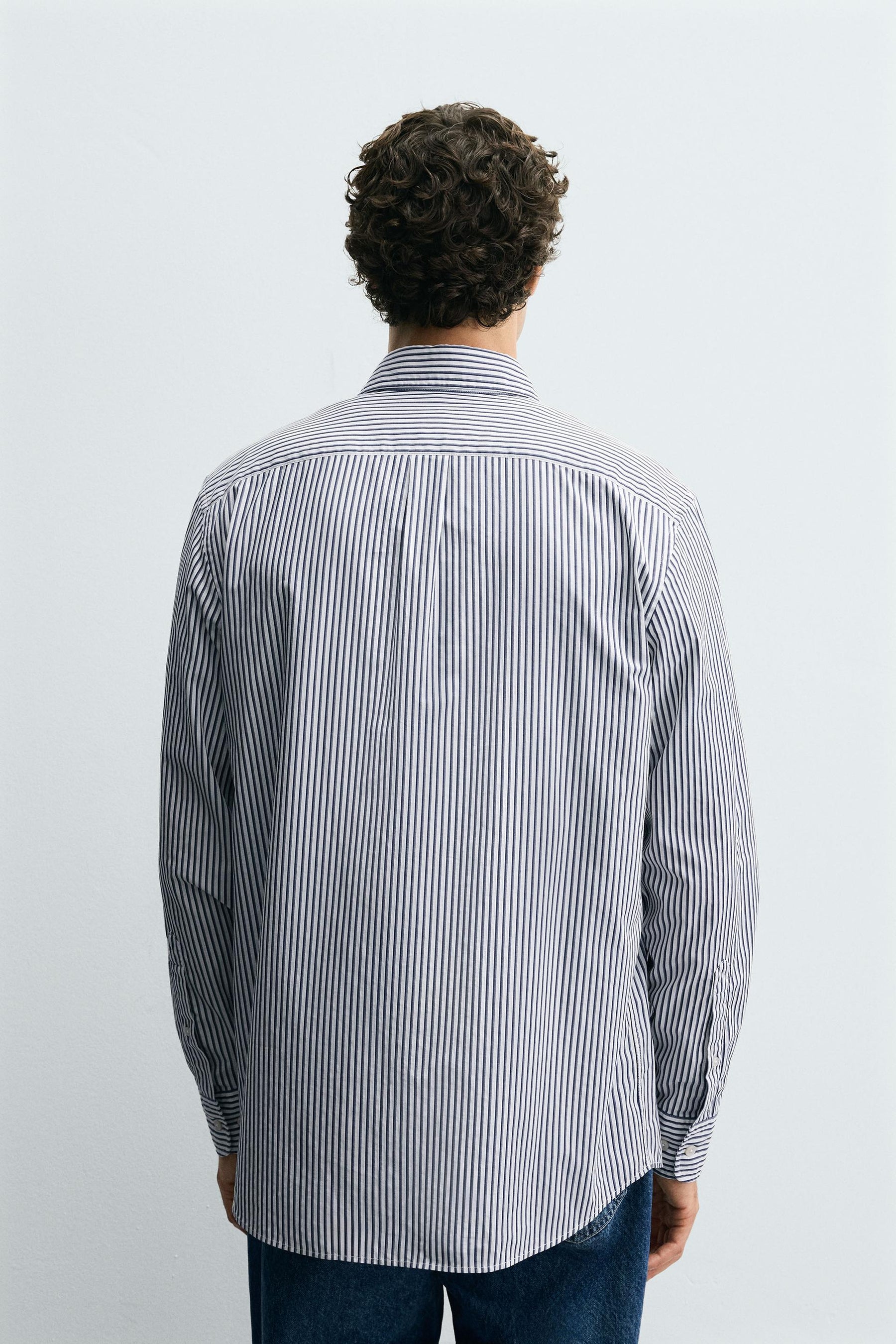 STRIPED REGULAR FIT SHIRT - Image 3