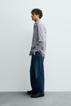 STRIPED REGULAR FIT SHIRT - Image 4