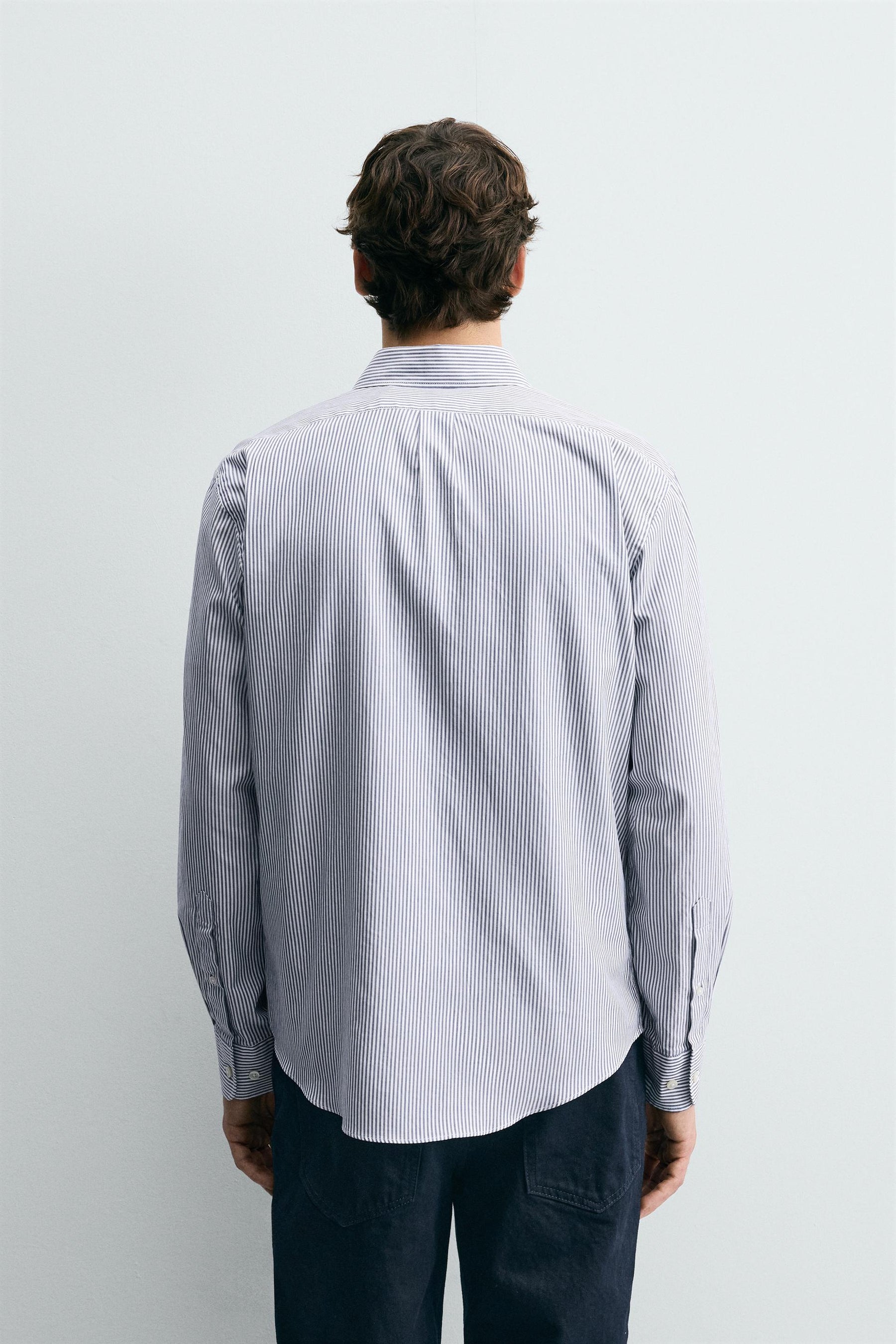 STRIPED TEXTURED SHIRT - Image 3