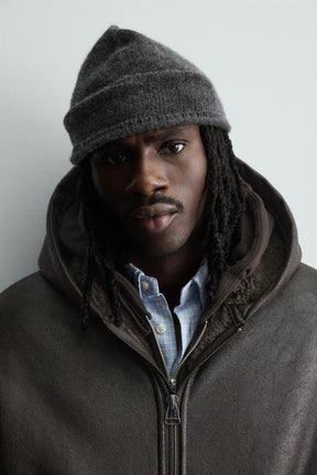 DOUBLE-FACED LEATHER EFFECT JACKET - Image 6