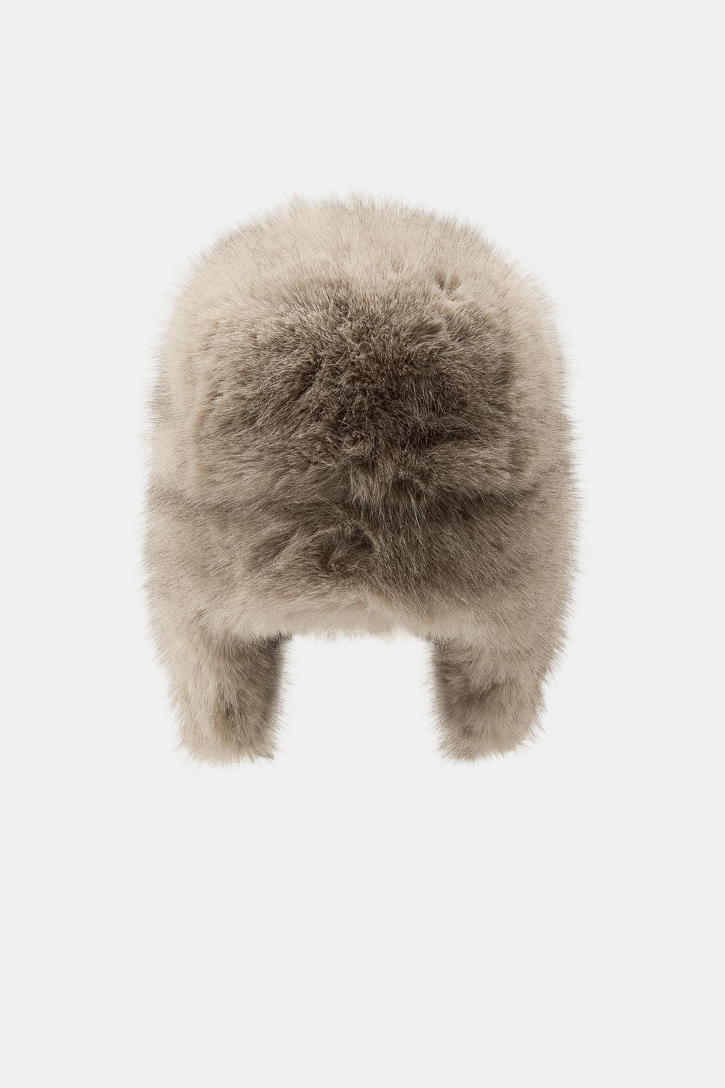 Faux Fur Aviator Hat