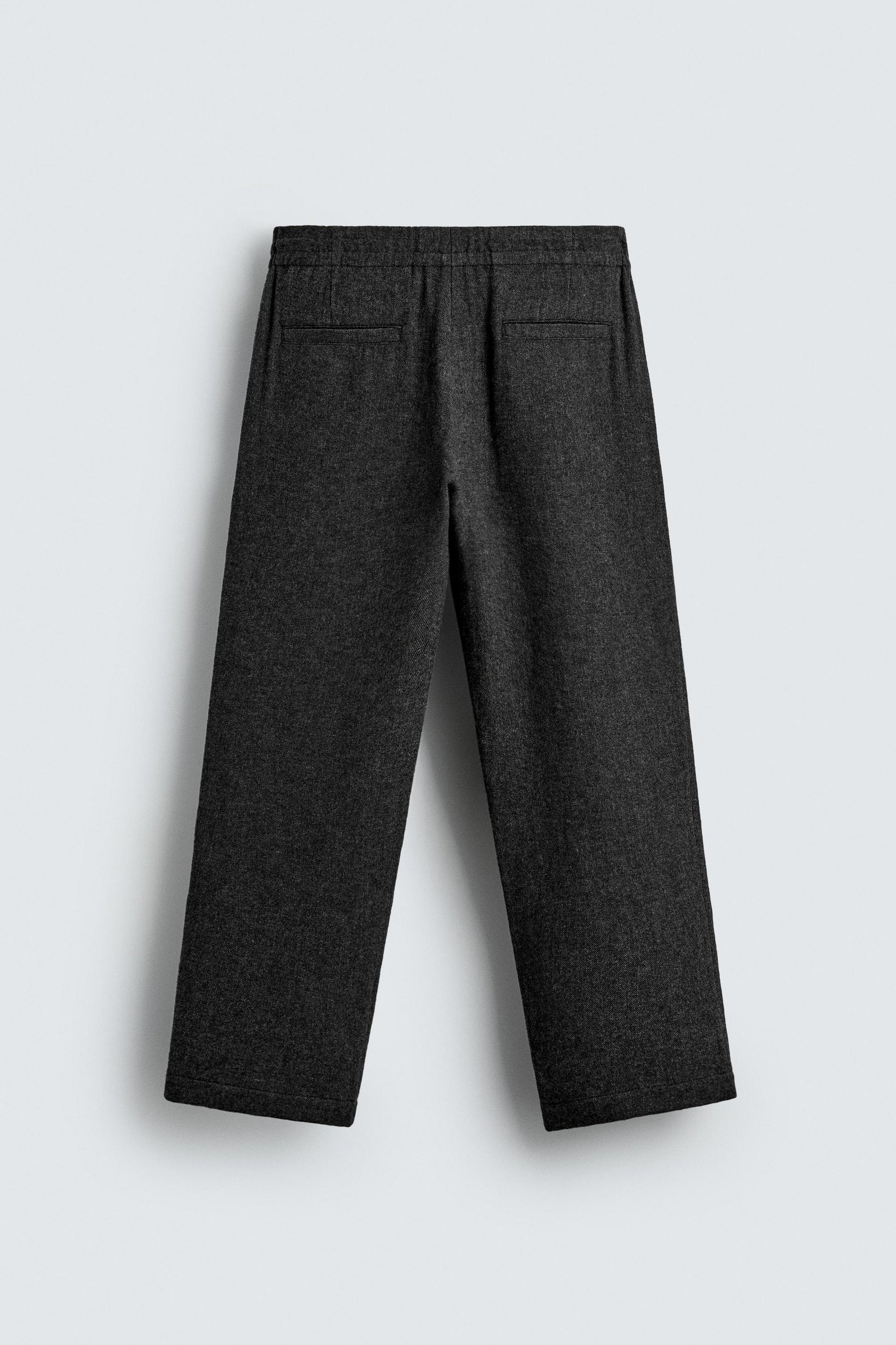 PLEATED TROUSERS WITH WOOL - Image 8