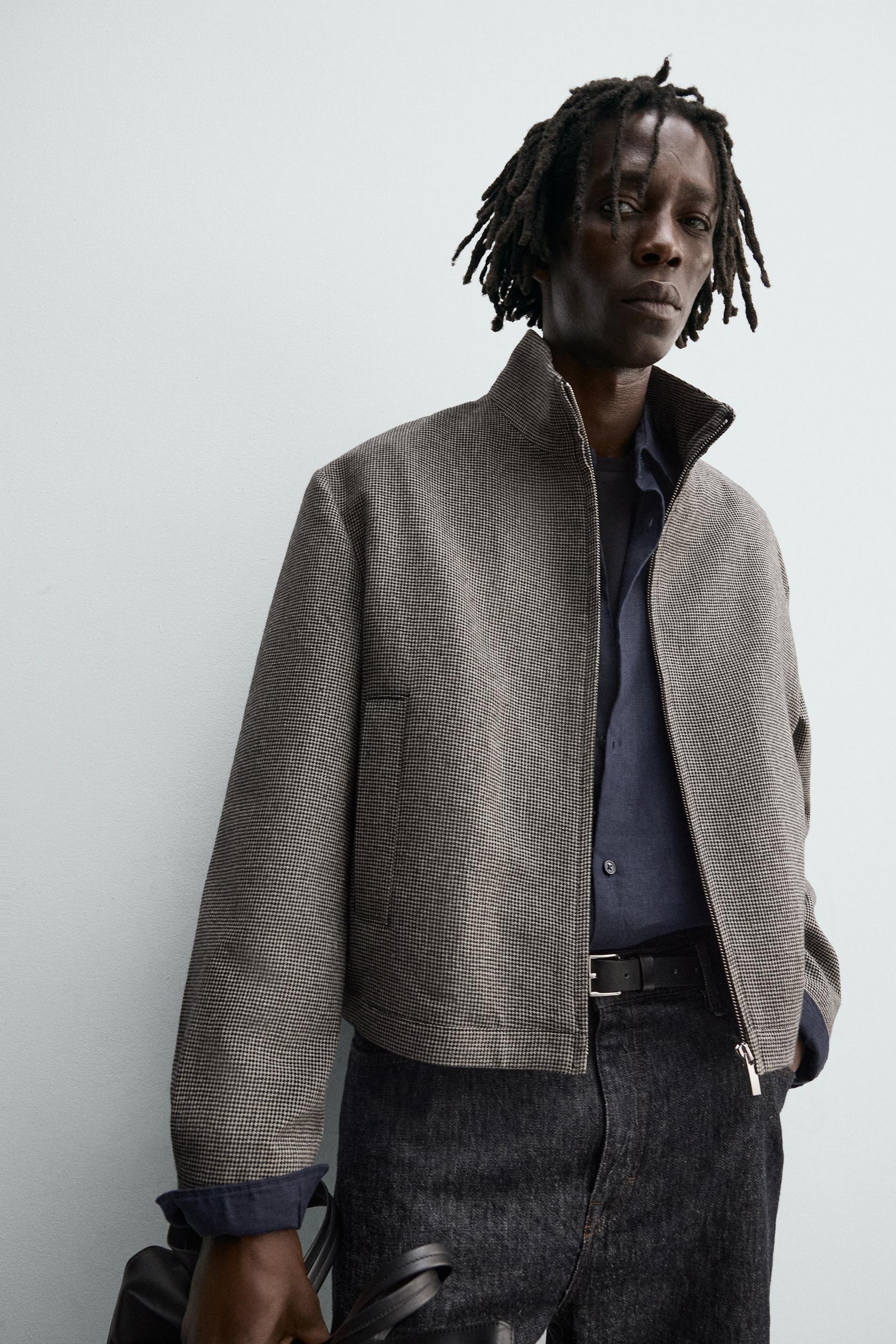 HOUNDSTOOTH OVERSHIRT - Image 6