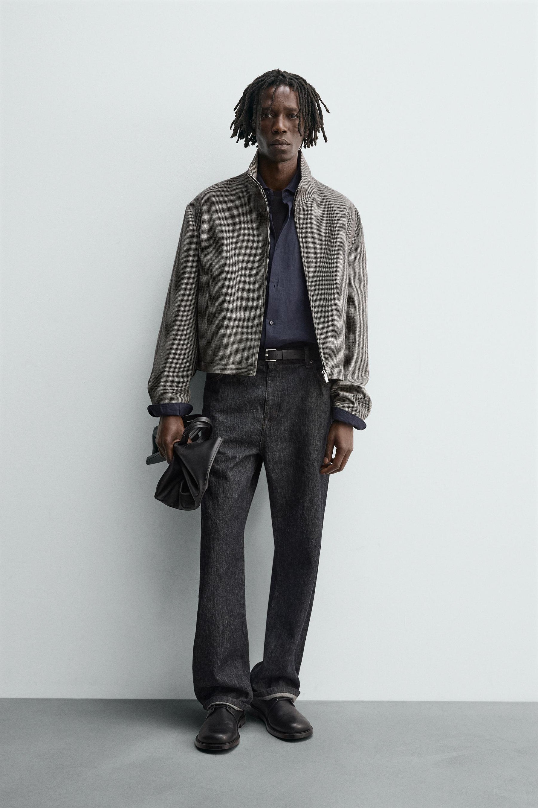 HOUNDSTOOTH OVERSHIRT - Image 1