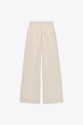 Straight-Leg Trousers