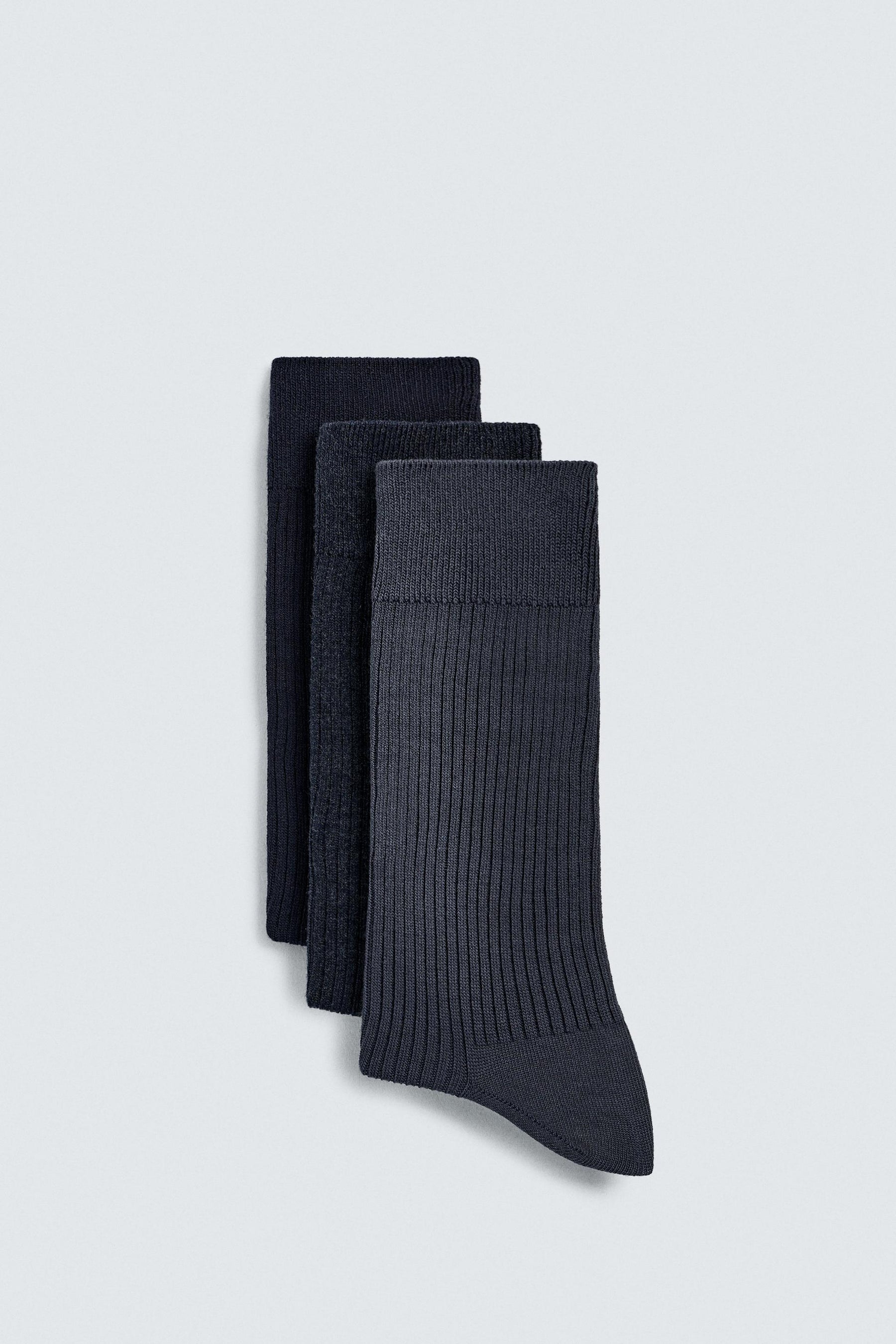 PACK OF 3 RIBBED SOCKS - Image 2