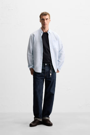 COTTON - LINEN SHIRT - Image 1