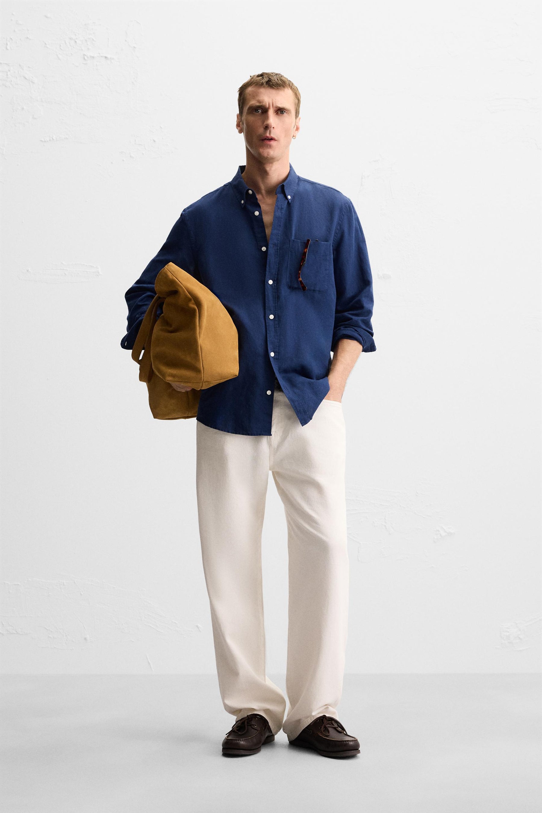 COTTON - LINEN SHIRT - Image 1