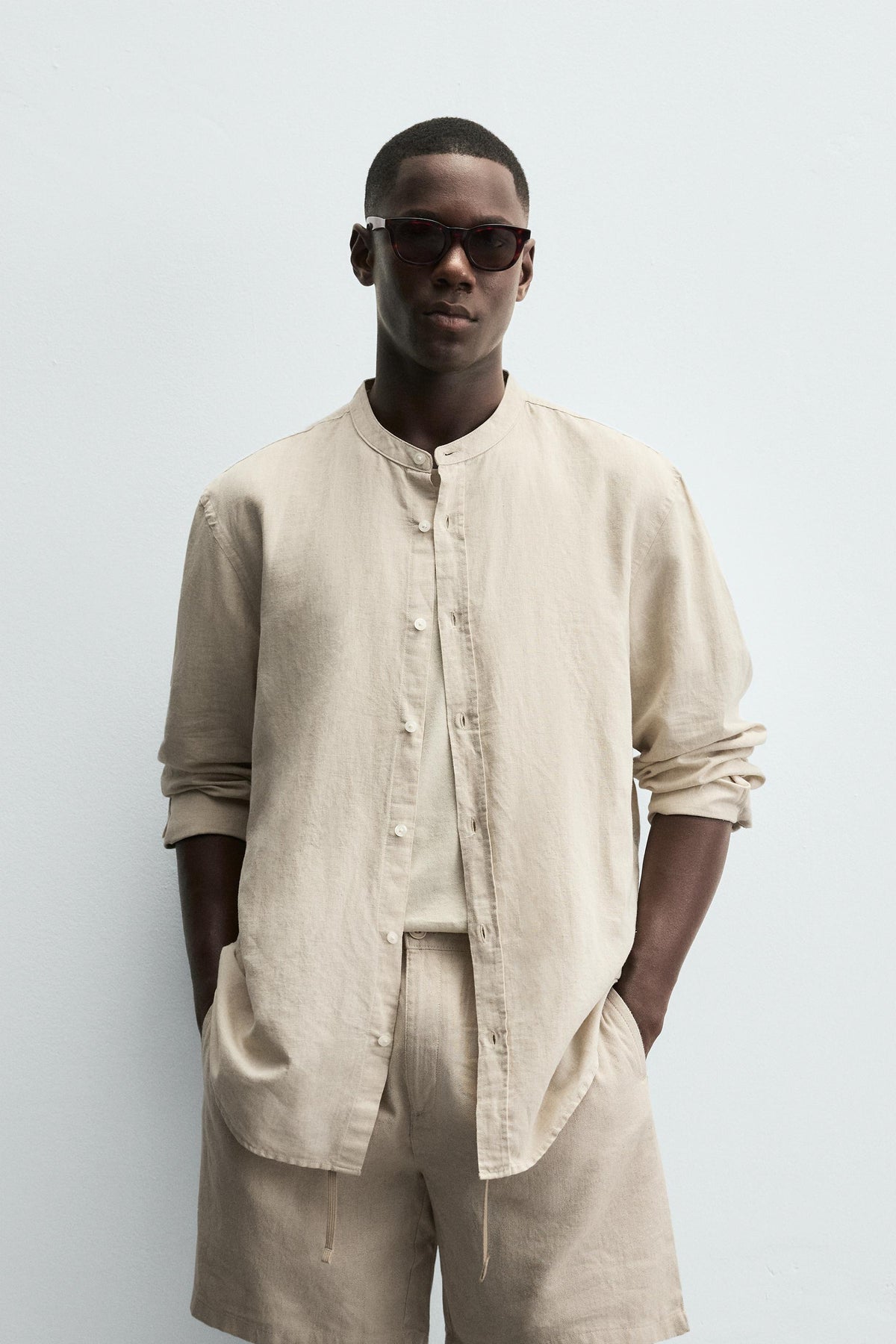 COTTON - LINEN SHIRT - Image 2