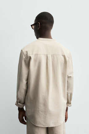 COTTON - LINEN SHIRT - Image 3