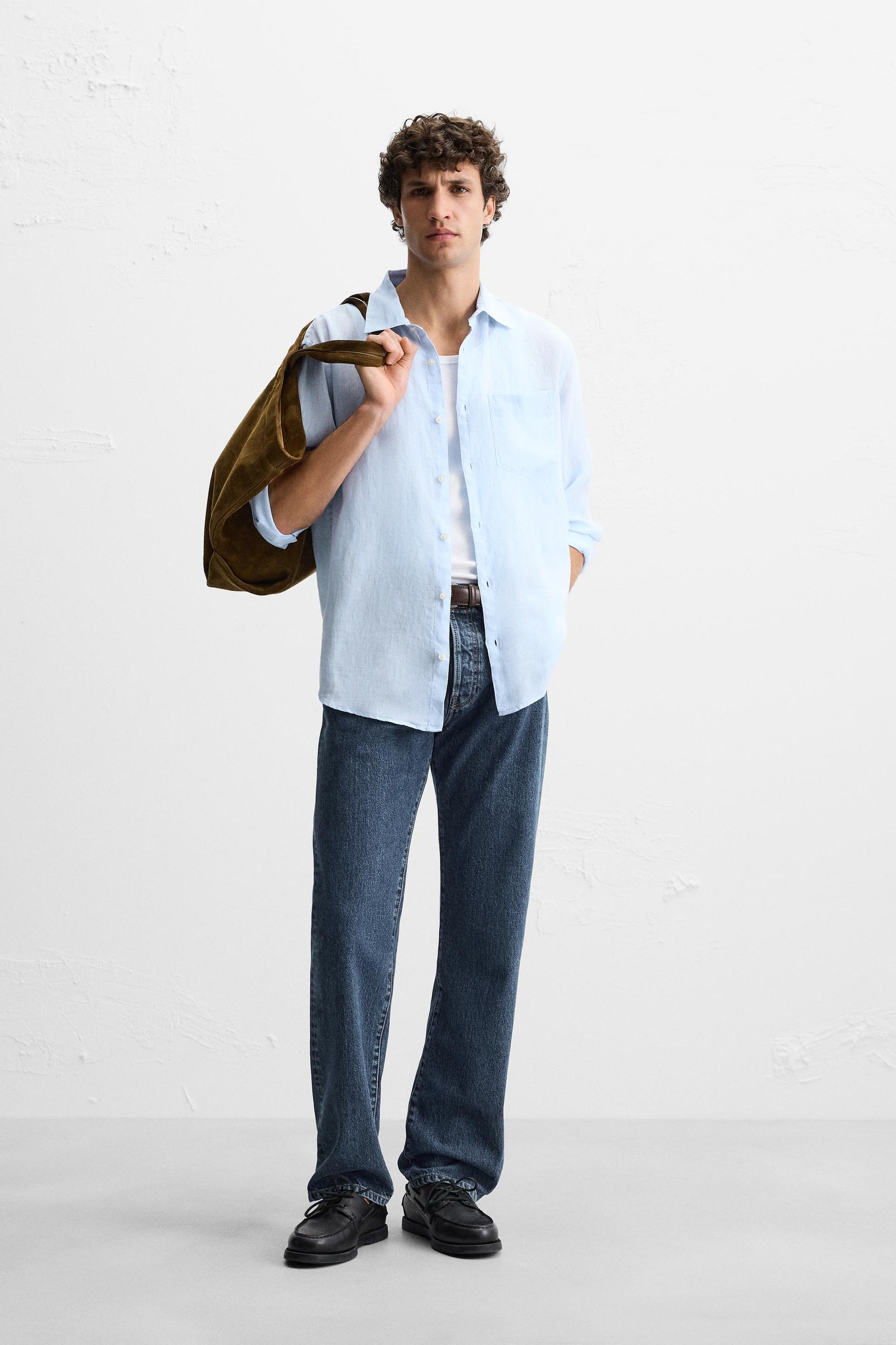 100% LINEN SHIRT - Image 1