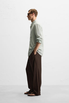 LINEN/COTTON SHIRT - Image 4
