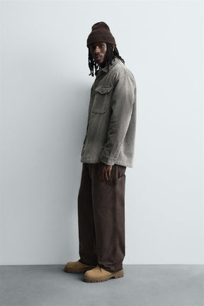 WASHED CORDUROY OVERSHIRT - Image 3