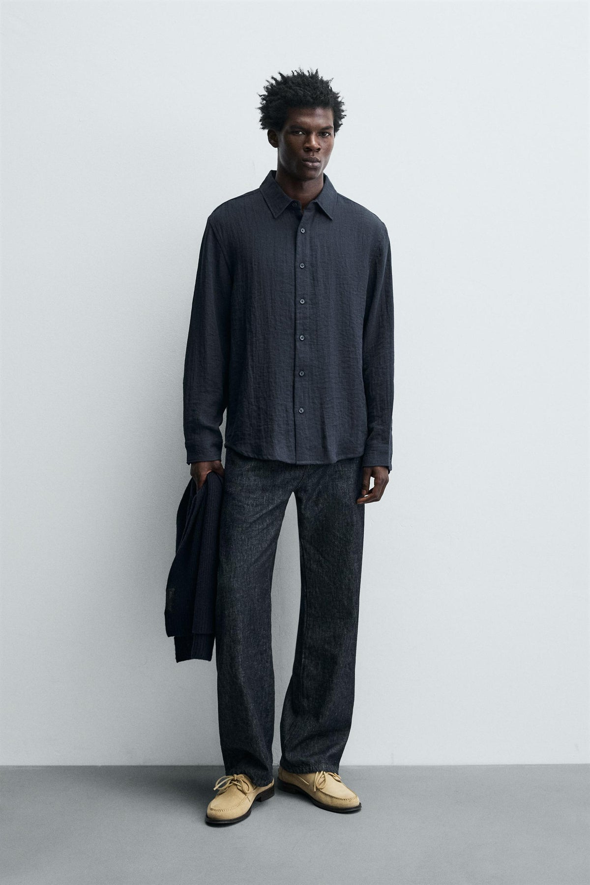 FLOWING RELAXED FIT SHIRT - Image 1